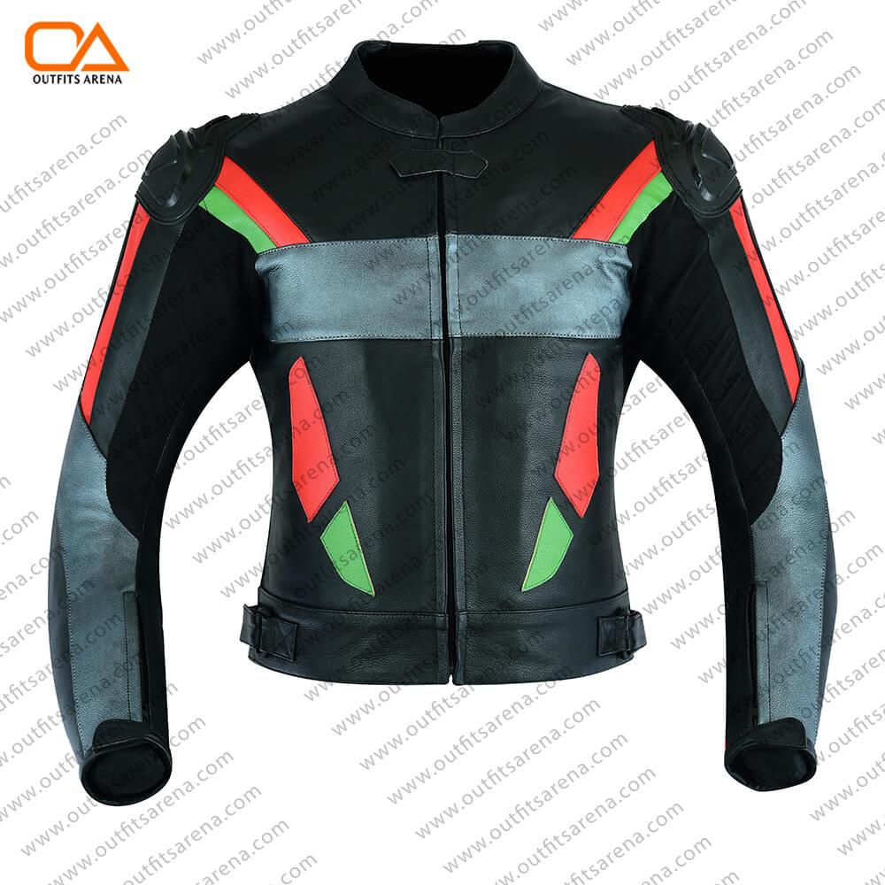 Motorbike Racing Leather Jacket | Outfits Arena