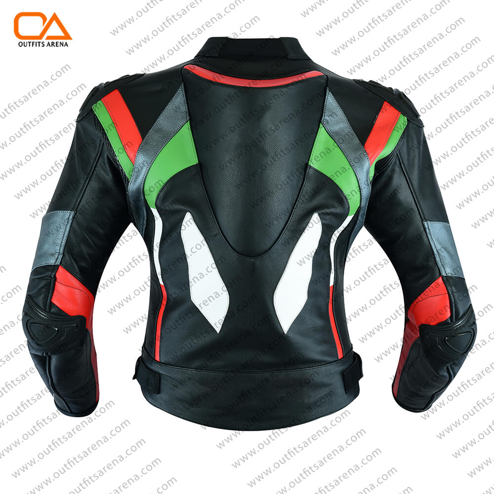 Motorbike Racing Leather Jacket | Outfits Arena